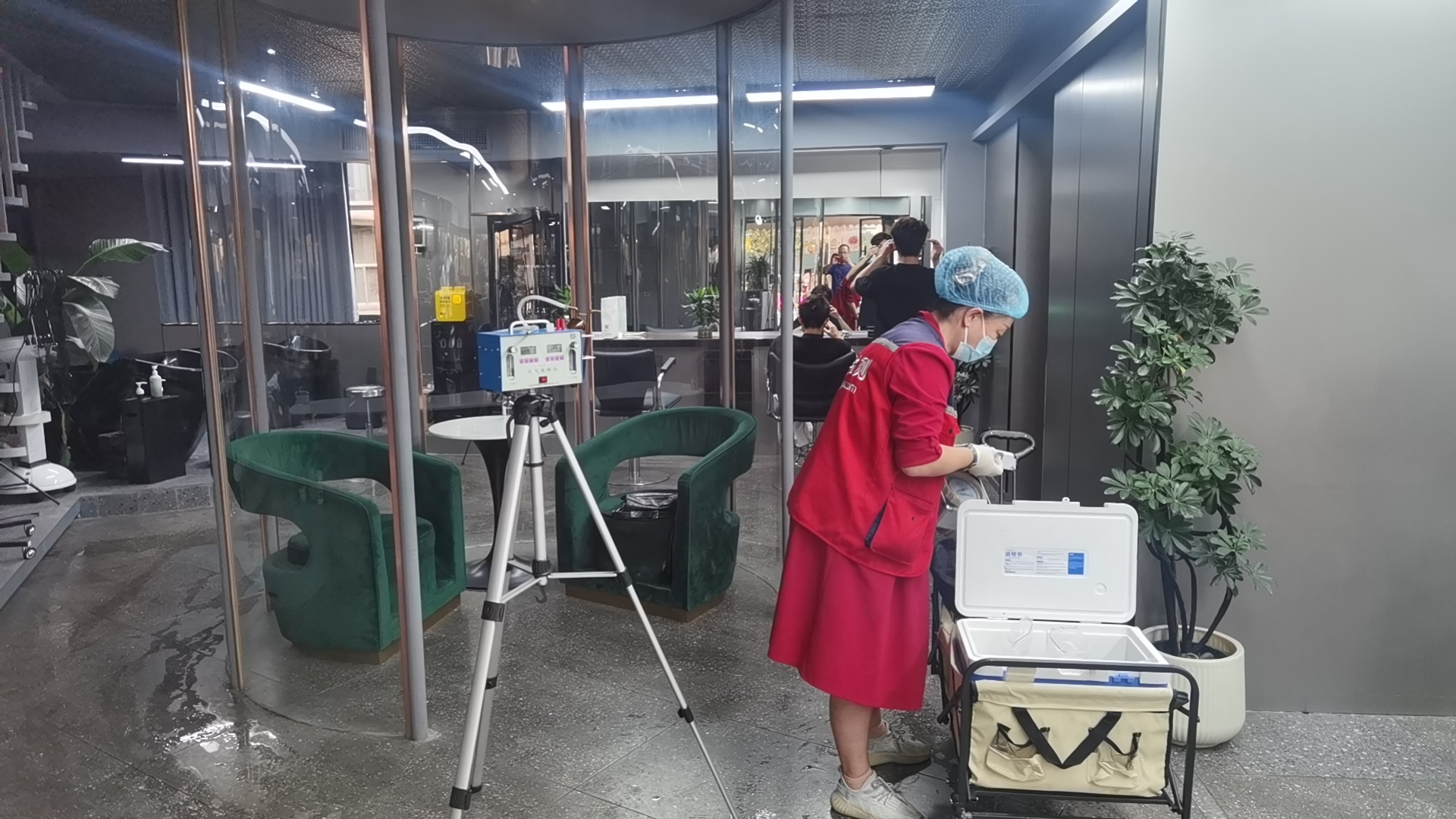 正典环境科技检测案例/巷里艺境美发店工作室