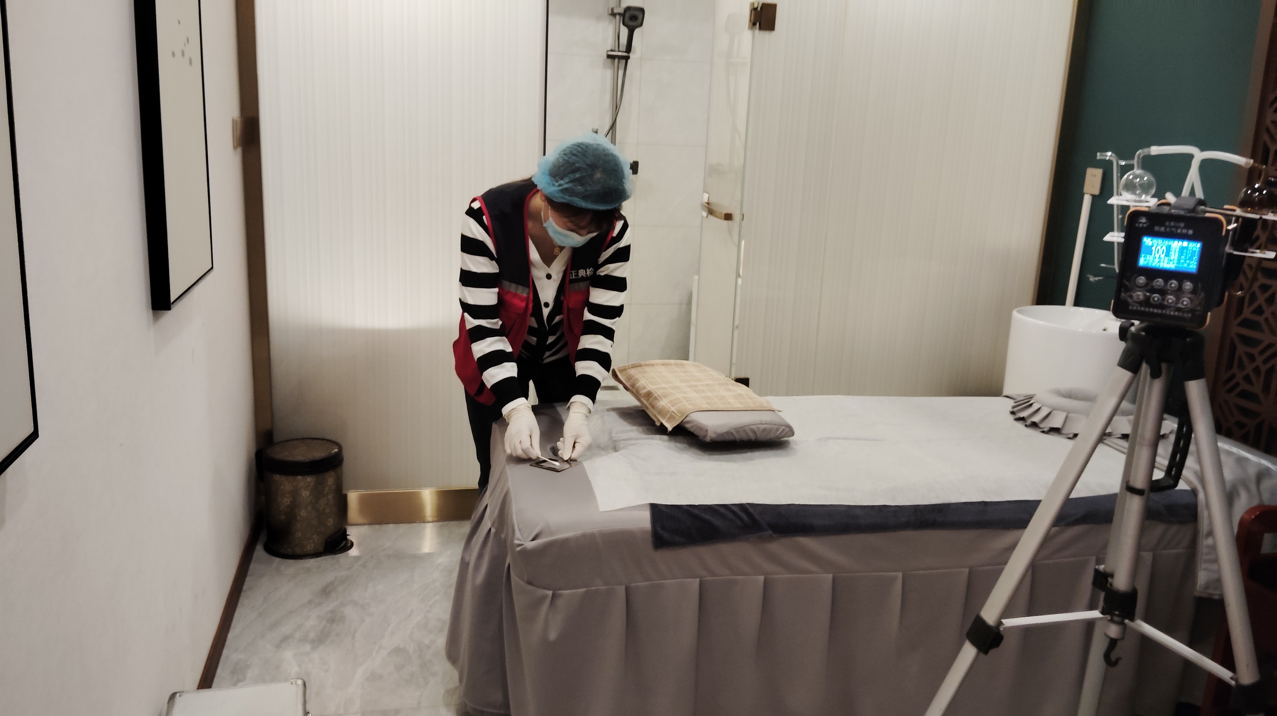 西安雁塔区医院候诊区菌落检测：正典环境卫监备案CMA机构专业服务